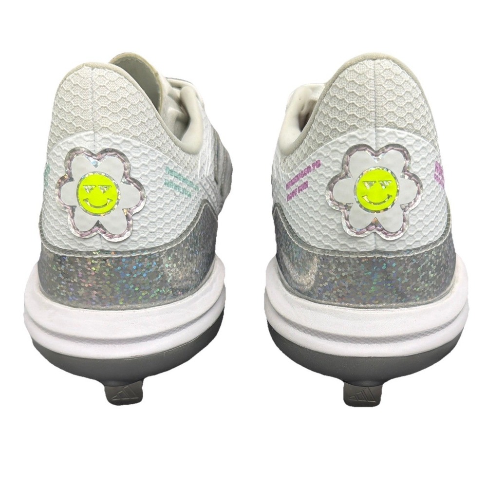 Adidas Women's Adizero PureHustle 3 Sis Bates Metal Softball Cleats Size 8 New - Picture 5 of 13